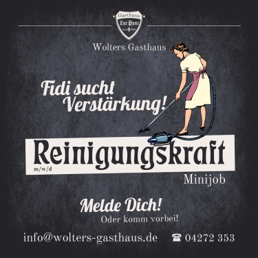 Fidi braucht dringend Verstärkung! 